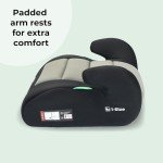 My Babiie Booster Lite R129 Car Seat - Black & Grey