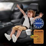 ISOFIX Child Booster Seat for Ages 6-12, Black