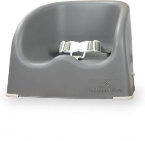 Bebeconfort Essential Portable Booster Seat, Warm Grey
