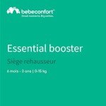 Bebeconfort Essential Portable Booster Seat, Warm Grey