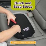 BubbleBum Portable Inflatable Car Booster Seat - Black
