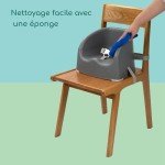 Bebeconfort Essential Portable Booster Seat, Warm Grey