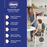 Chicco Portable Adjustable Booster Seat - Dark Grey