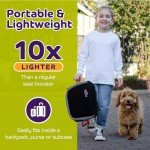 BubbleBum Portable Inflatable Car Booster Seat - Black