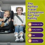 BubbleBum Portable Inflatable Car Booster Seat - Black