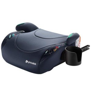 ISOFIX Booster Seat for Kids 3-12 Years - Navy