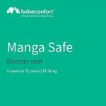 Bebeconfort Manga Safe Car Booster Seat Black