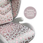 Blush Leopard Highback Booster Car Seat - ISOFIX