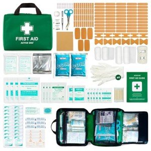 Premium 220-Piece Automotive First Aid Kit