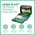 Lewis-Plast 90-Piece Premium First Aid Kit