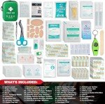 Premium 170-Piece First Aid Kit for Home & Travel