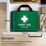 Premium 220-Piece Automotive First Aid Kit