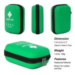 Premium 170-Piece First Aid Kit for Home & Travel