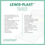 Lewis-Plast 90-Piece Premium First Aid Kit