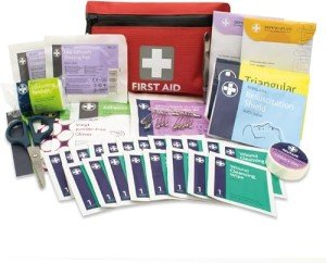92-Piece Automotive First Aid Kit for Emergencies