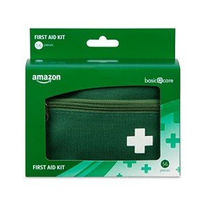 Basic Care First Aid Kit, Green, 56 Units