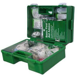 EVAQ8 UK Office First Aid Kit Deluxe Box