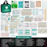 200-Piece First Aid Kit with Medical Supplies