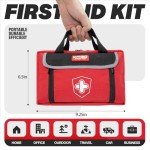 214-Piece Compact First Aid Kit for Any Emergency
