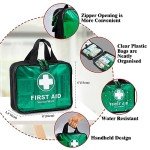 200-Piece First Aid Kit with Medical Supplies
