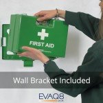 EVAQ8 UK Office First Aid Kit Deluxe Box