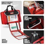214-Piece Compact First Aid Kit for Any Emergency
