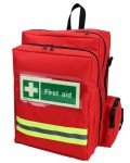 EVAQ8 First Aid Kit in Red Rucksack