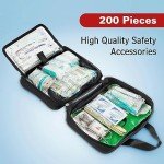 200-Piece First Aid Kit with Medical Supplies