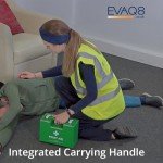 EVAQ8 UK Office First Aid Kit Deluxe Box