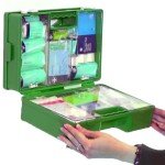 EVAQ8 UK Office First Aid Kit Deluxe Box