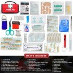 SuccorWare Mini First Aid Kit - 100 Pieces