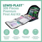 Lewis-Plast Medical Emergency Kit - 309 Pieces