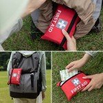 110-Piece Travel First Aid Kit for Outdoor Use