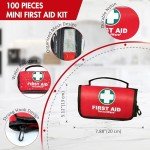 SuccorWare Mini First Aid Kit - 100 Pieces