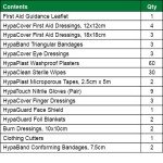 First Aid Kit for Medium to High Risk Situations