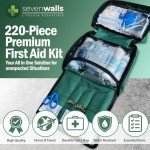 Premium 220-Piece First Aid Kit for Any Adventure
