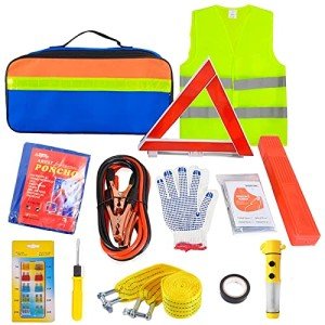 12-in-1 Emergency Car Tool Kit