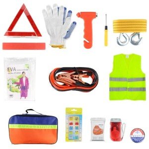 Anesty 13-in-1 Car Emergency Safety Tool Kit