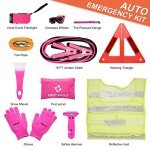 THINKWORK Women's Pink Auto Emergency Tool Kit