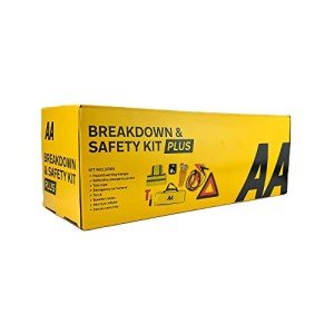 AA Vehicle Breakdown Safety Kit with Inflator & Tools