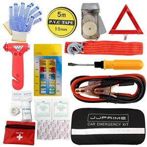 Emergency Safety Kit with Triangle and Tools