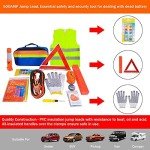 12-in-1 Emergency Car Kit with Safety Gear
