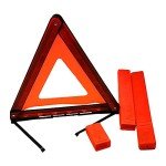 Faltbares Warndreieck Set mit Sicherheitshammer