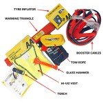 AA Vehicle Breakdown Safety Kit with Inflator & Tools