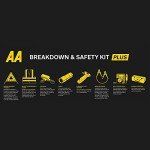 AA Vehicle Breakdown Safety Kit with Inflator & Tools