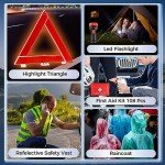 Sailnovo 76-in-1 Portable Car Emergency Kit