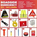 GADLANE Emergency Auto Kit with Warning Triangle
