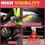 GADLANE Emergency Auto Kit with Warning Triangle