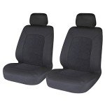 Sakura Hampton Black Front Seat Covers - 1 Pair