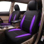 Universal Automotive Seat Cover Set (Purple)